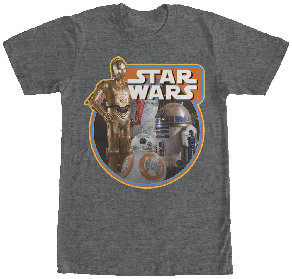 Three Droids Star Wars T-Shirt