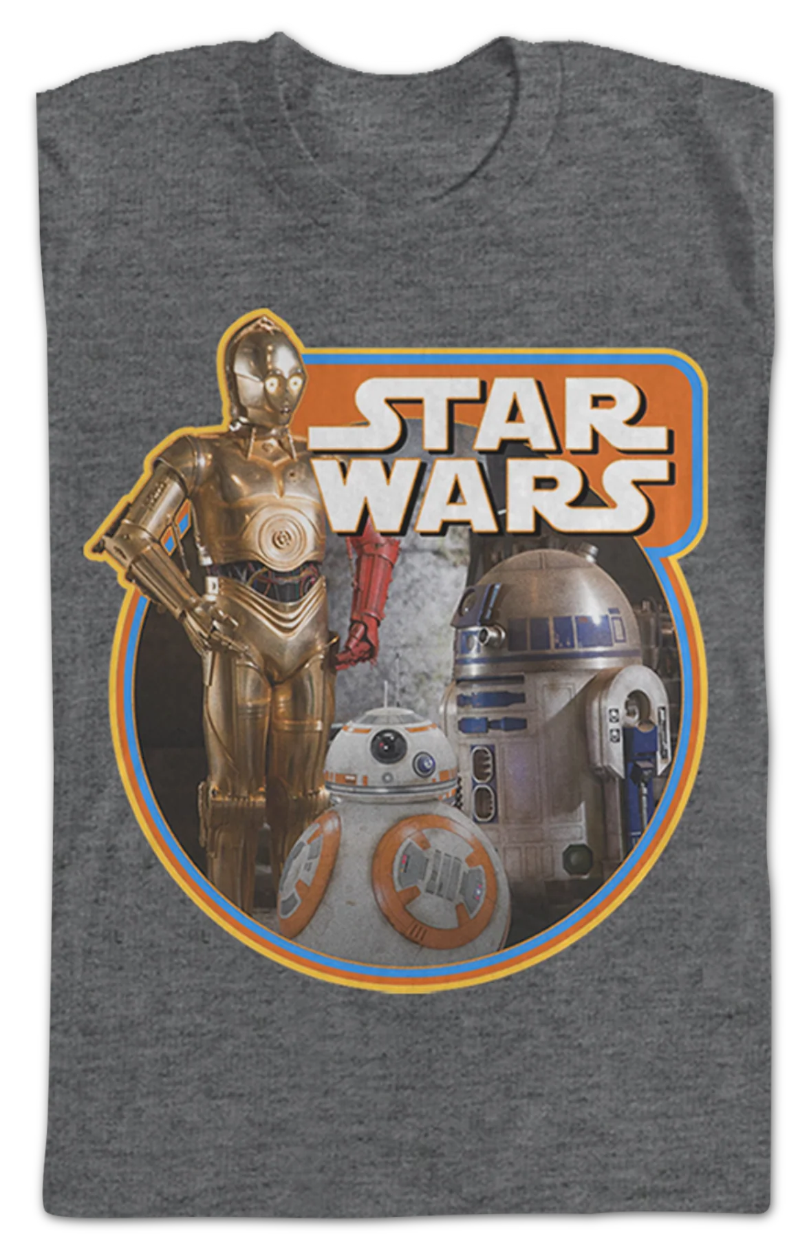 Three Droids Star Wars T-Shirt - Image 2