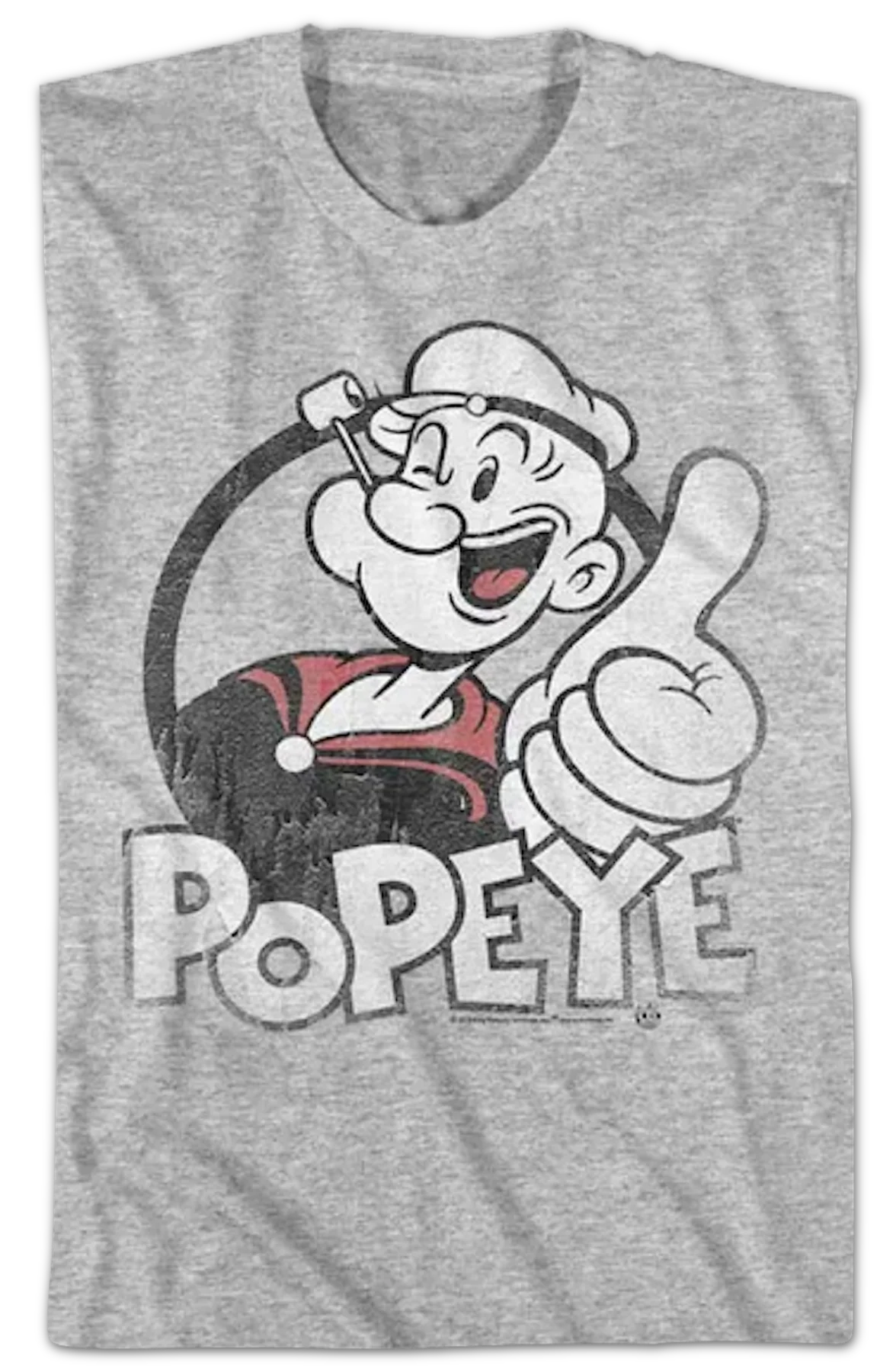 Thumbs Up Popeye T-Shirt - Image 2