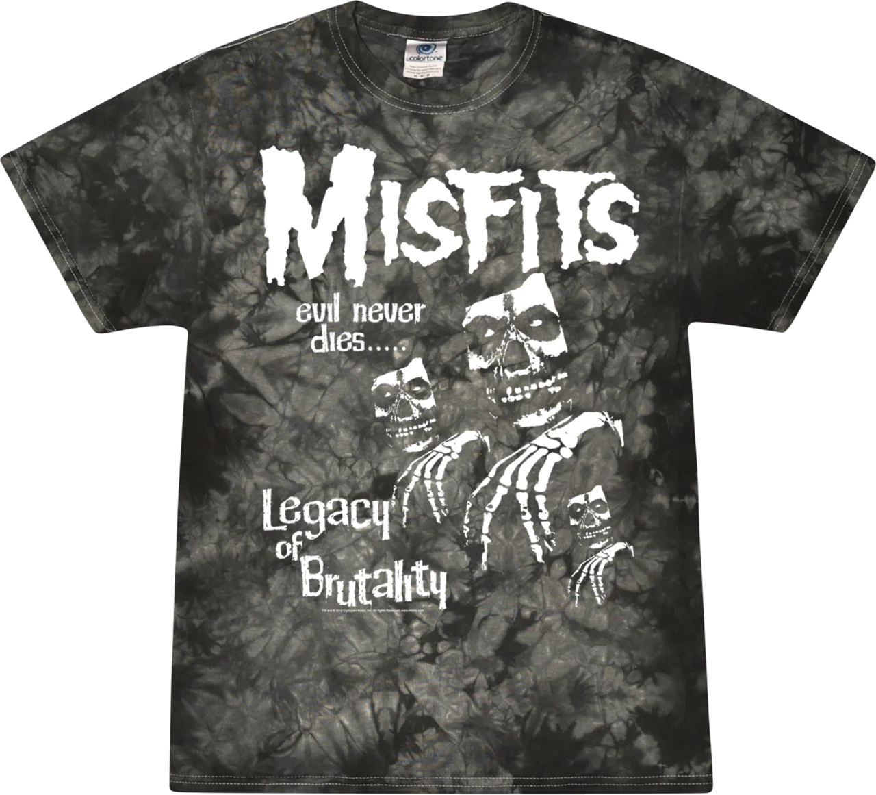 Tie Dye Legacy Of Brutality Misfits T-Shirt