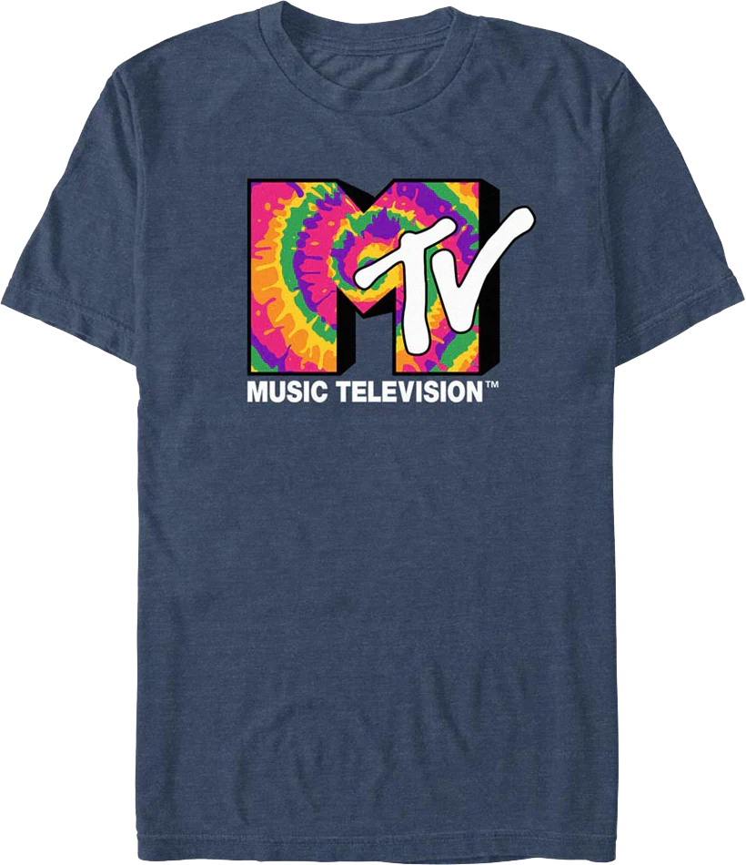 Tie Dye Logo MTV Shirt