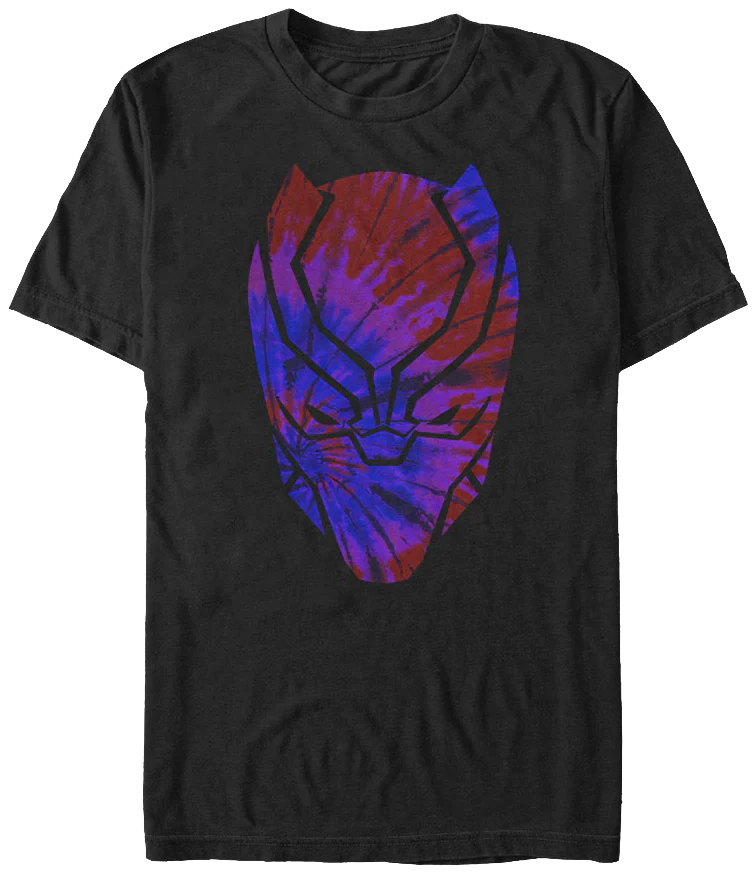 Tie Dyed Black Panther T-Shirt