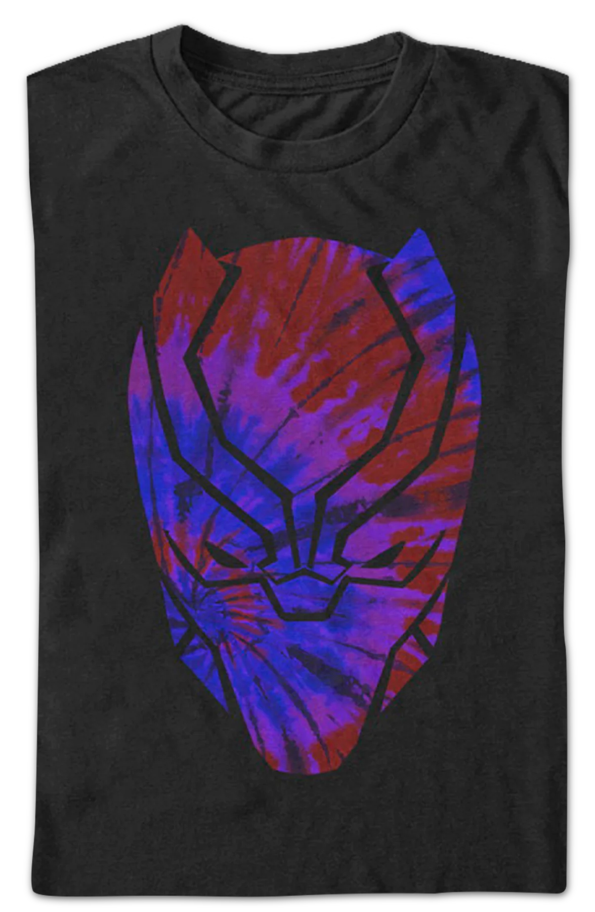 Tie Dyed Black Panther T-Shirt - Image 2