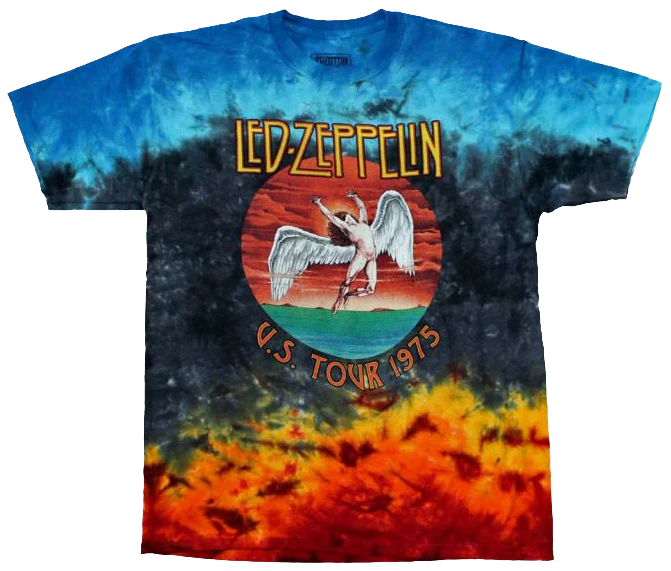 Tie Dyed Led Zeppelin T-Shirt