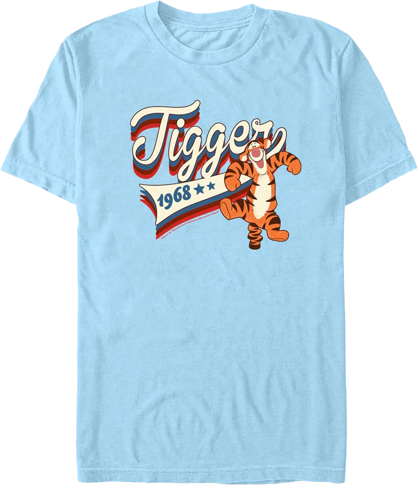 Tigger 1968 Logo Winnie The Pooh T-Shirt