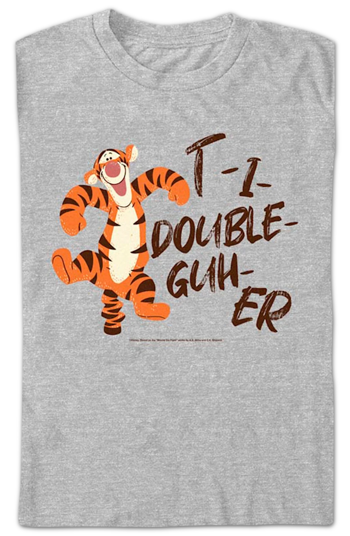 Tigger Spelling Winnie The Pooh T-Shirt - Image 2