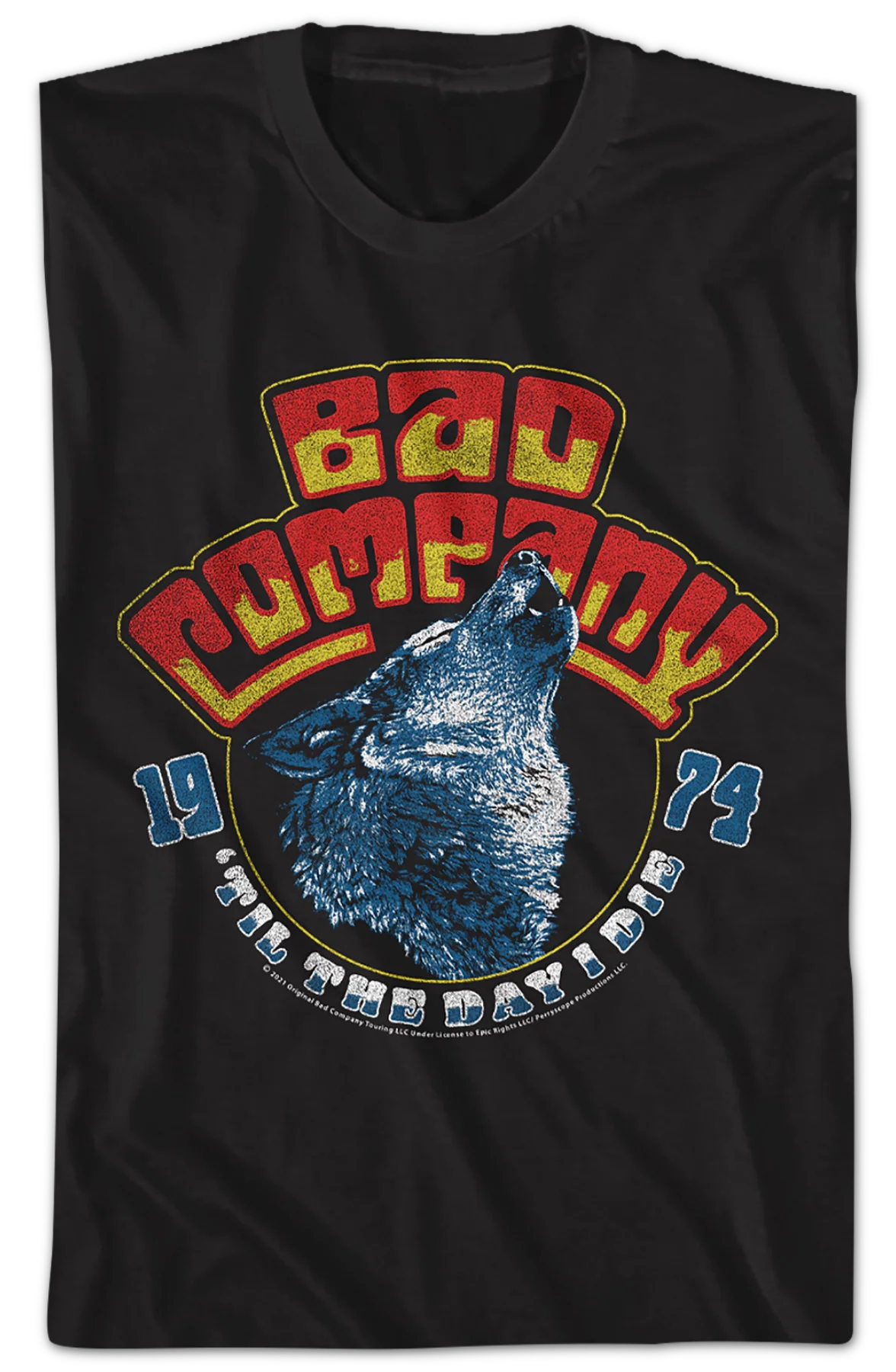 'Til The Day I Die Bad Company T-Shirt - Image 2