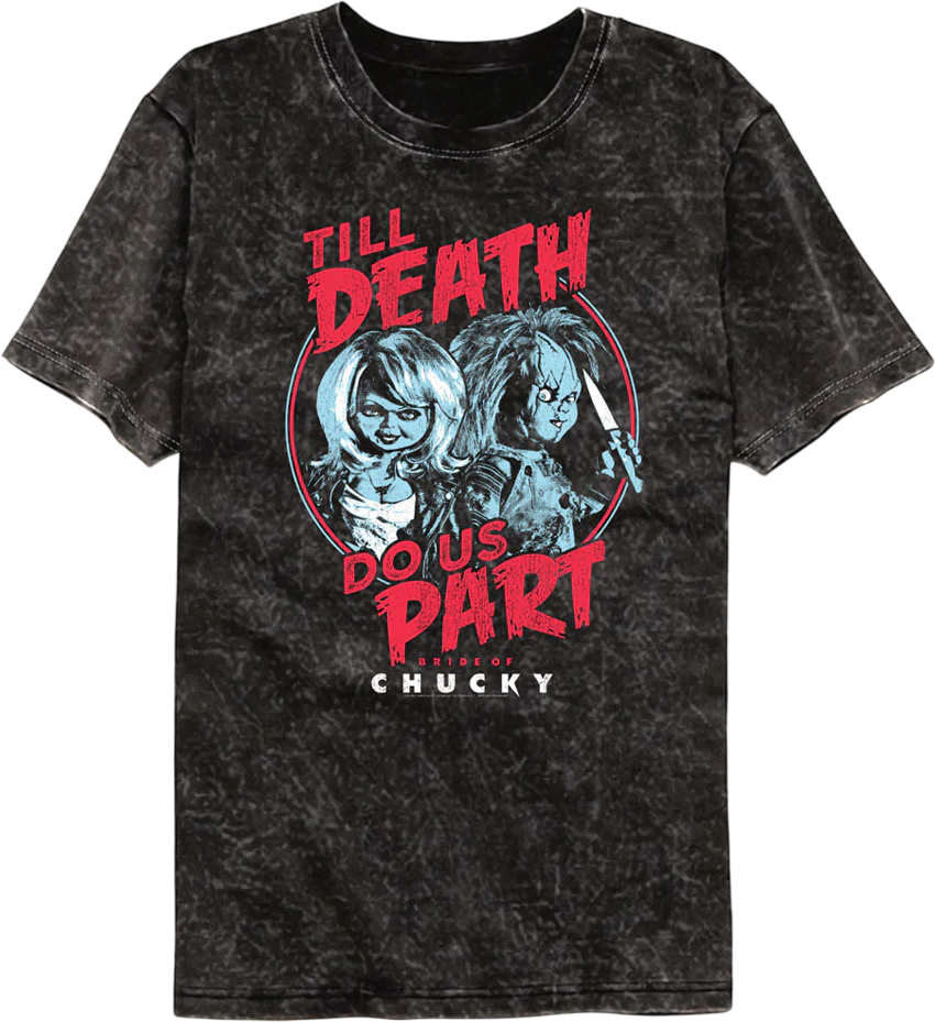 Till Death Do Us Part Child's Play Mineral Wash T-Shirt