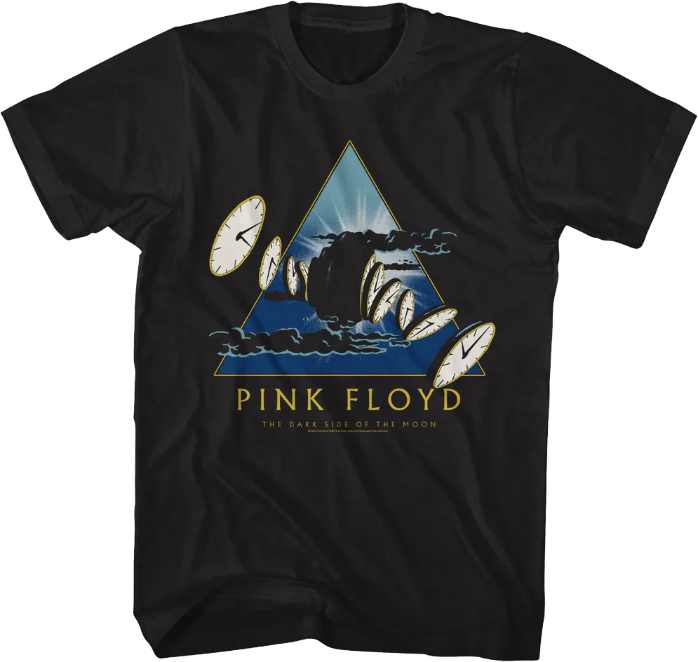 Time Dark Side of the Moon Pink Floyd T-Shirt