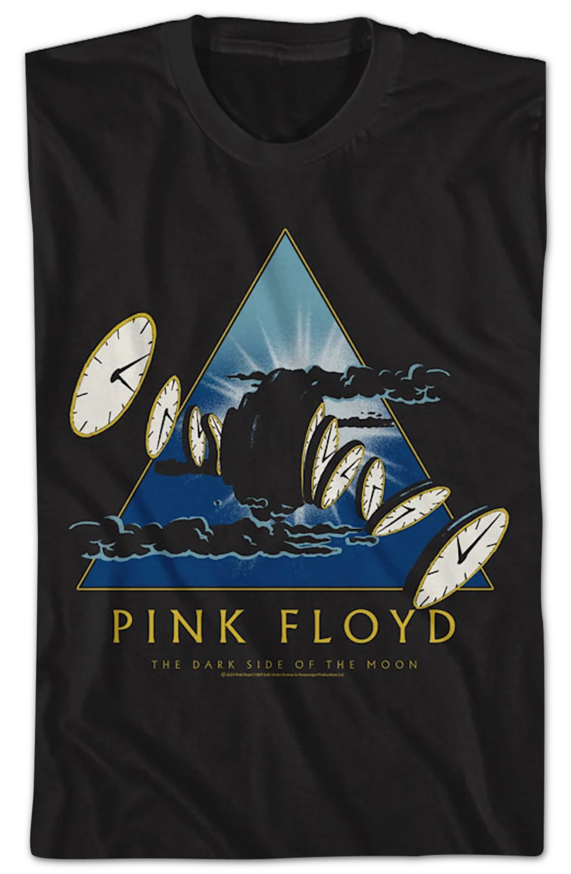 Time Dark Side of the Moon Pink Floyd T-Shirt - Image 2