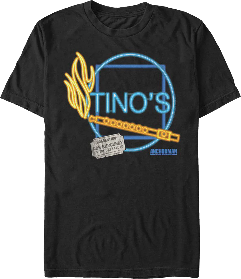 Tino's Lounge Anchorman T-Shirt