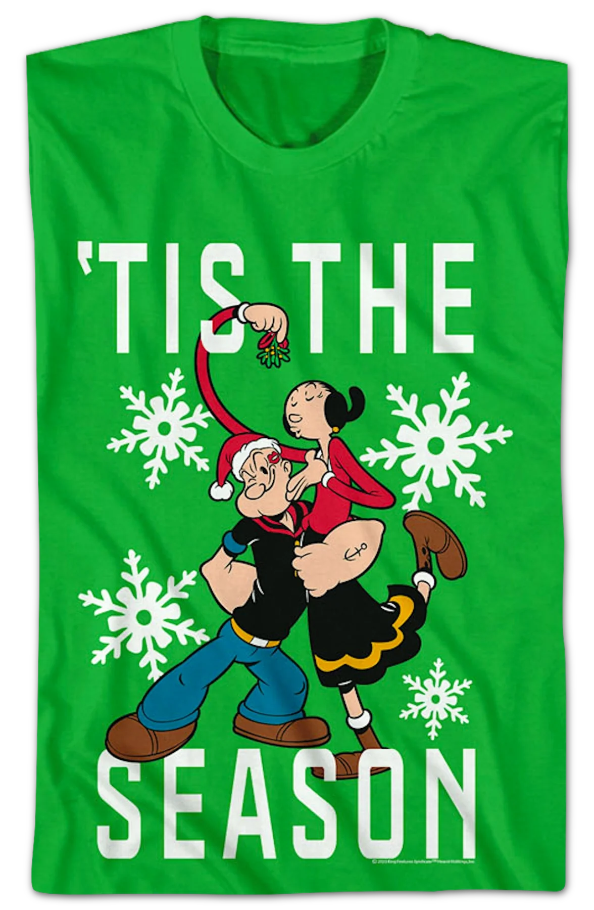 'Tis The Season Popeye T-Shirt - Image 2