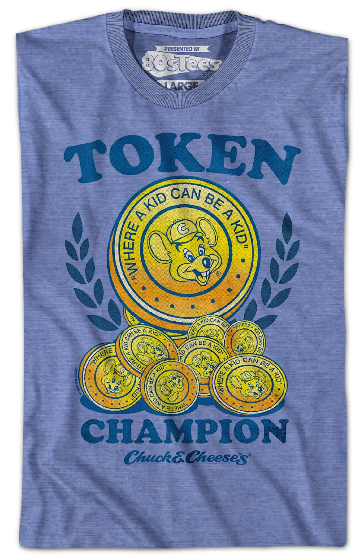 Token Champ Chuck E. Cheese T-Shirt - Image 2