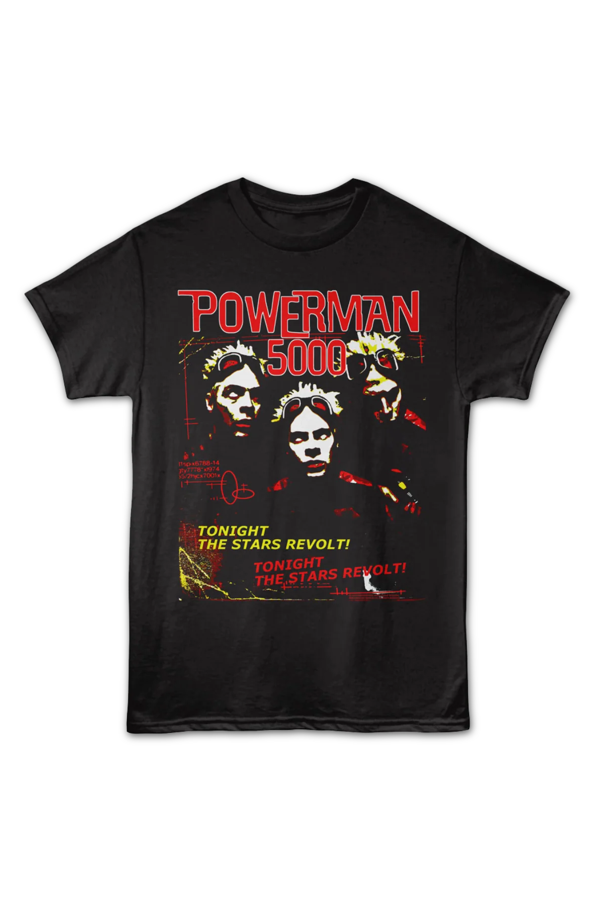 Tonight The Stars Revolt Powerman 5000 T-Shirt - Image 2
