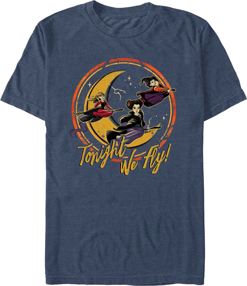 Tonight We Fly Hocus Pocus T-Shirt