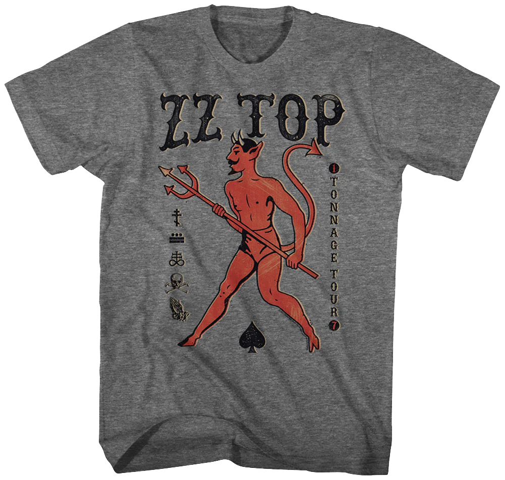 Tonnage Tour ZZ Top T-Shirt