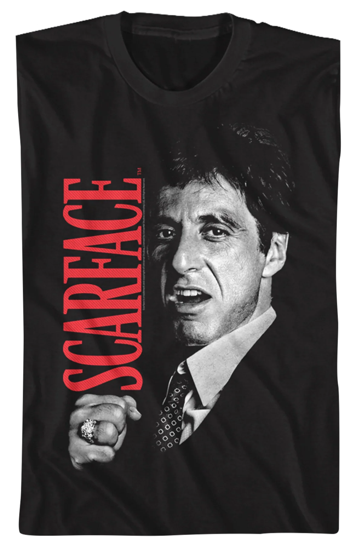 Tony Montana Fist Scarface T-Shirt - Image 2
