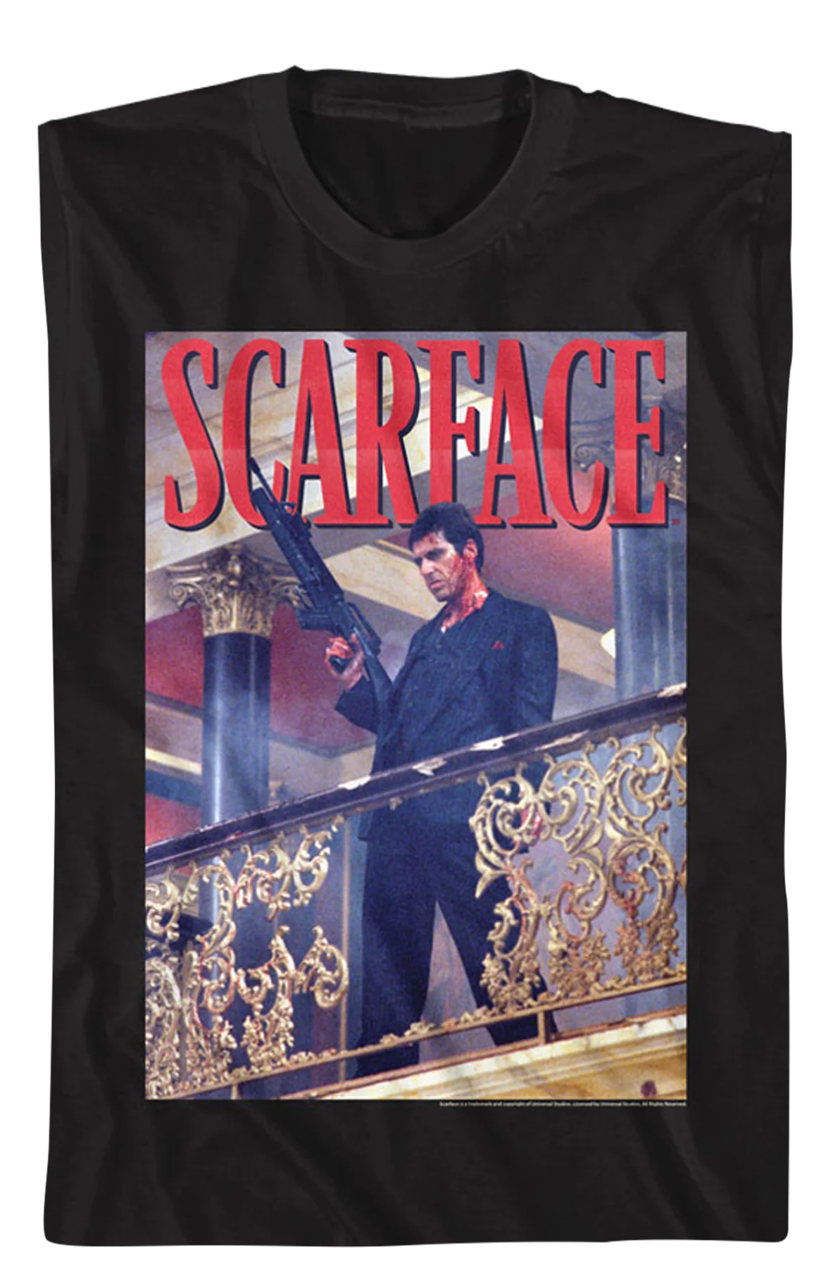 Tony Montana Poster Scarface T-Shirt - Image 2