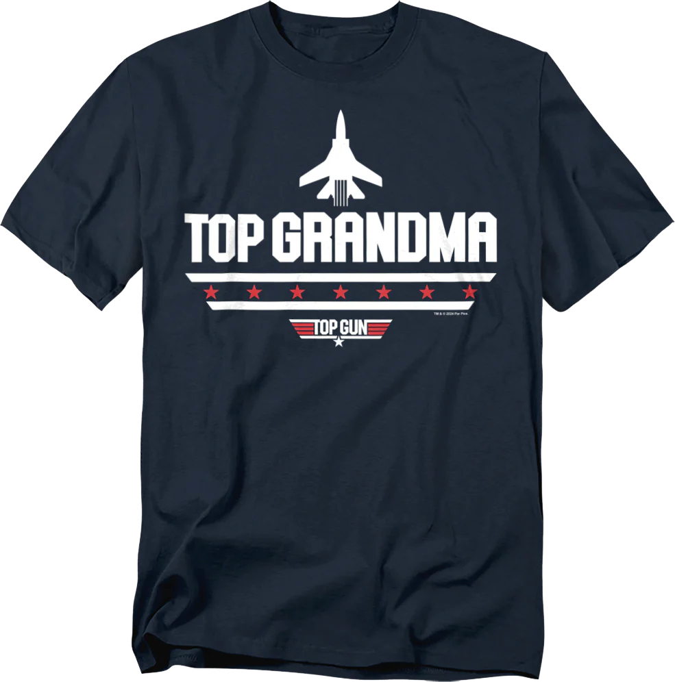 Top Grandma Top Gun T-Shirt