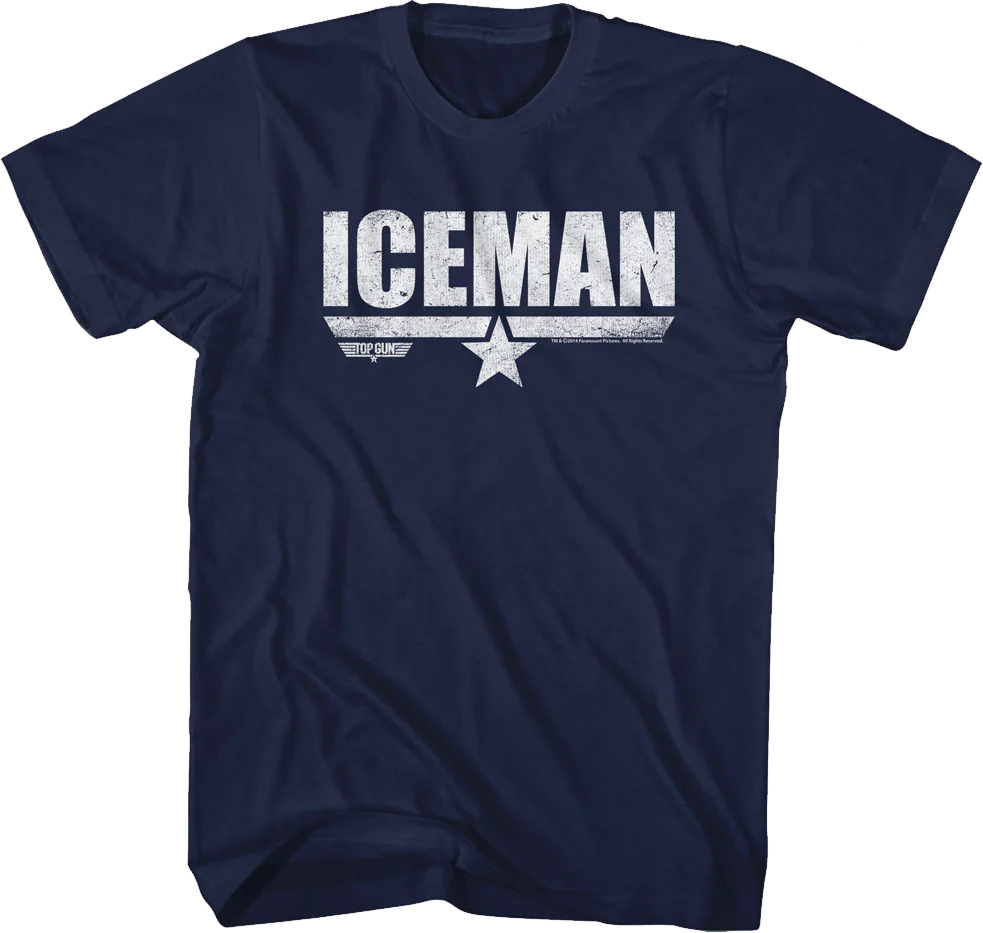 Top Gun Iceman T-Shirt