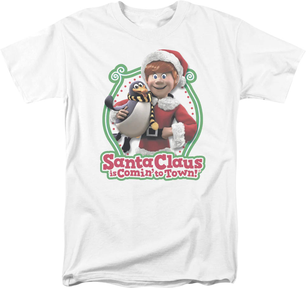 Topper And Kris Kringle Santa Claus Is Comin' To Town T-Shirt