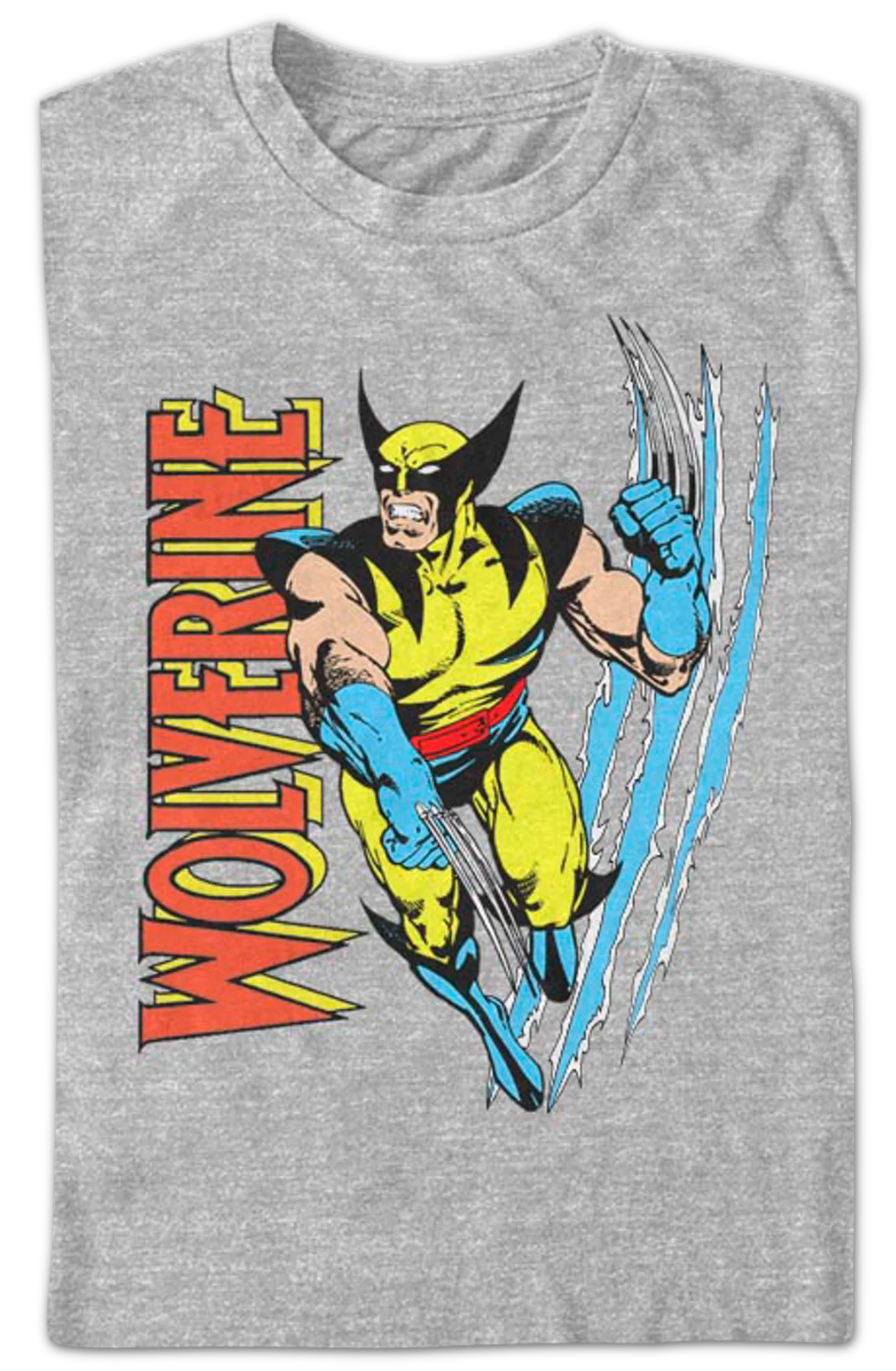 Torn Wolverine Marvel Comics T-Shirt - Image 2