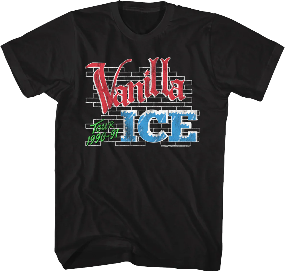 Tour 1990-91 Vanilla Ice T-Shirt