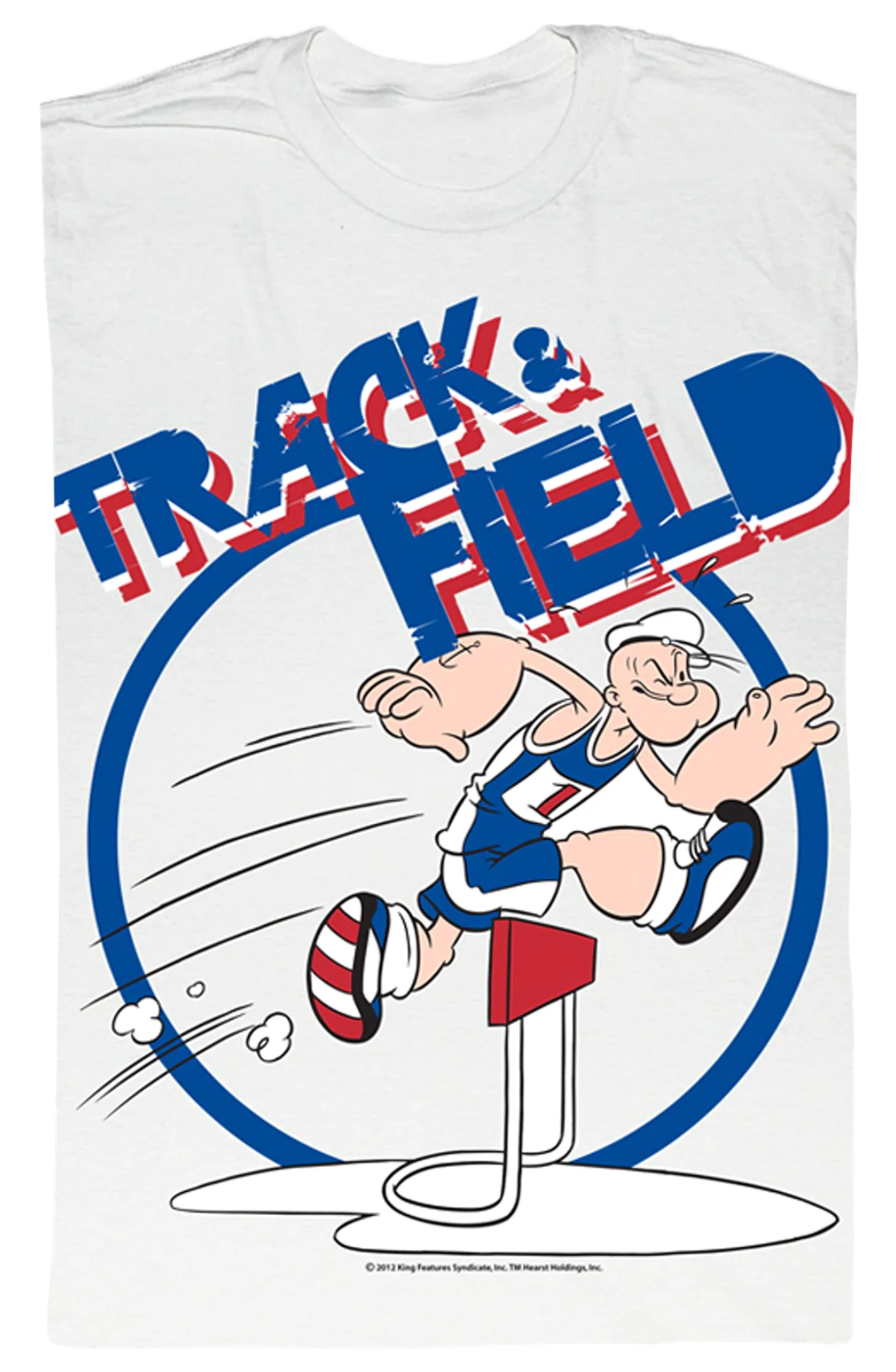 Track and Field Popeye T-Shirt - Image 2