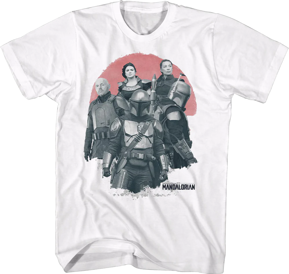 Tragedy Collage The Mandalorian Star Wars T-Shirt