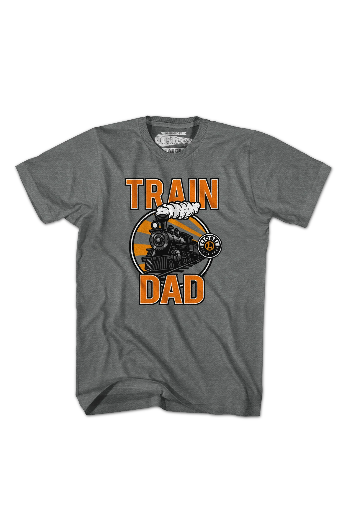 Train Dad Lionel Trains T-Shirt - Image 2