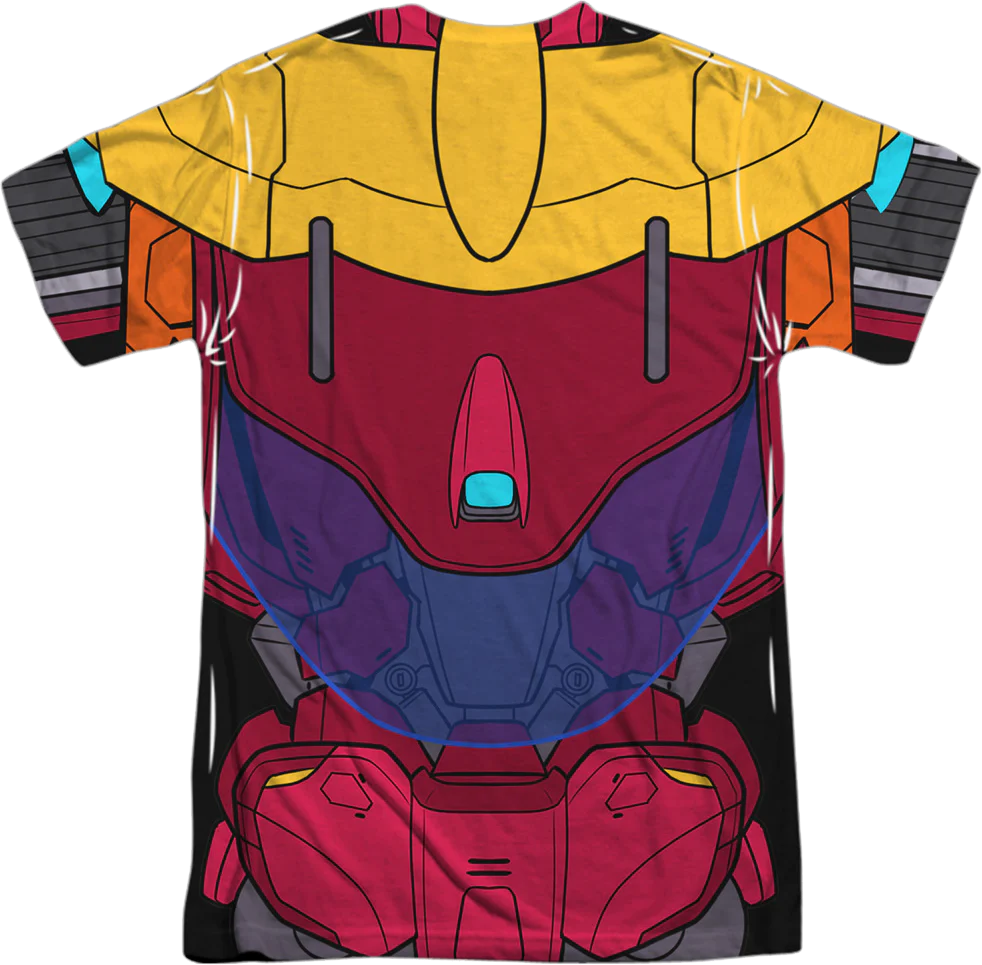 Transformers Hot Rod Costume T-Shirt - Image 3