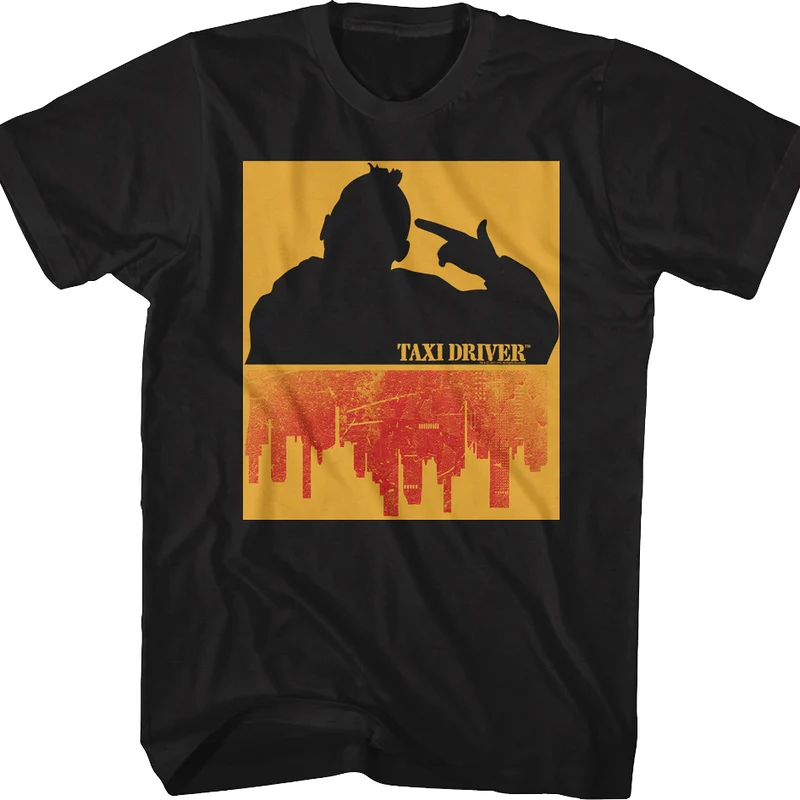 Travis Bickle Silhouette Taxi Driver T-Shirt
