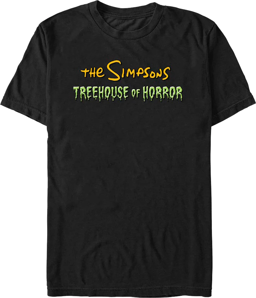 Treehouse Of Horror Logo The Simpsons T-Shirt