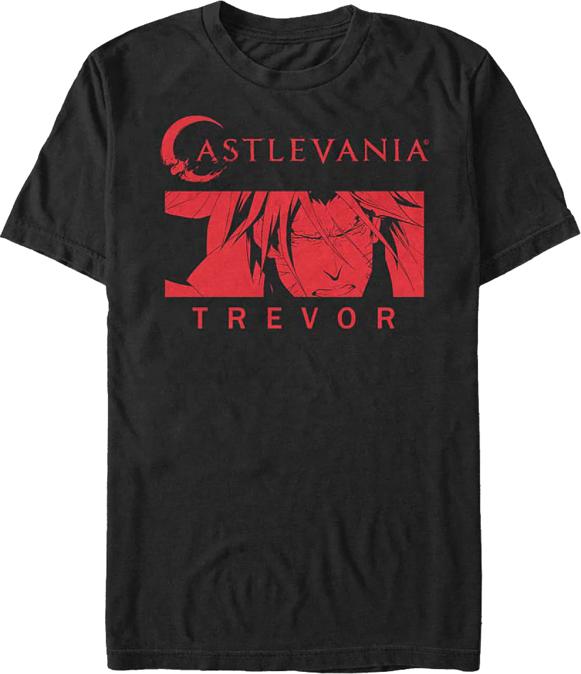 Trevor Red Photo Castlevania T-Shirt