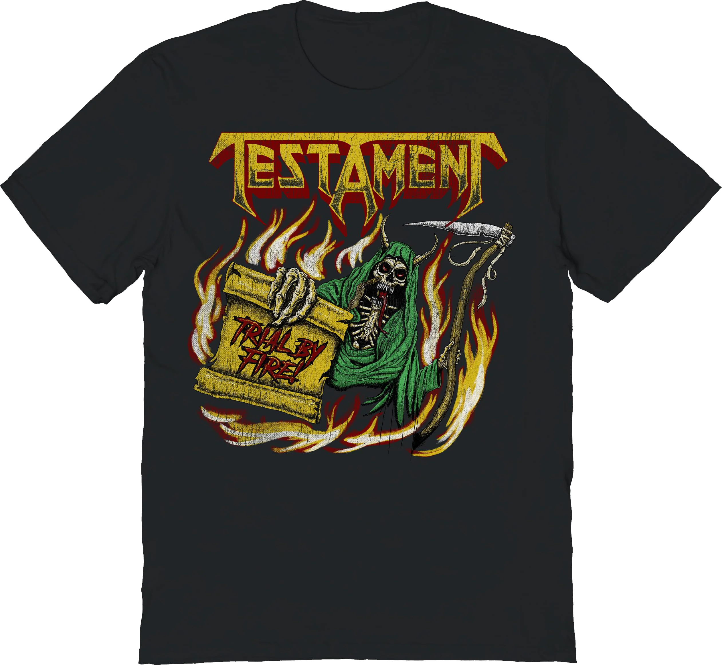 Trial By Fire Testament T-Shirt