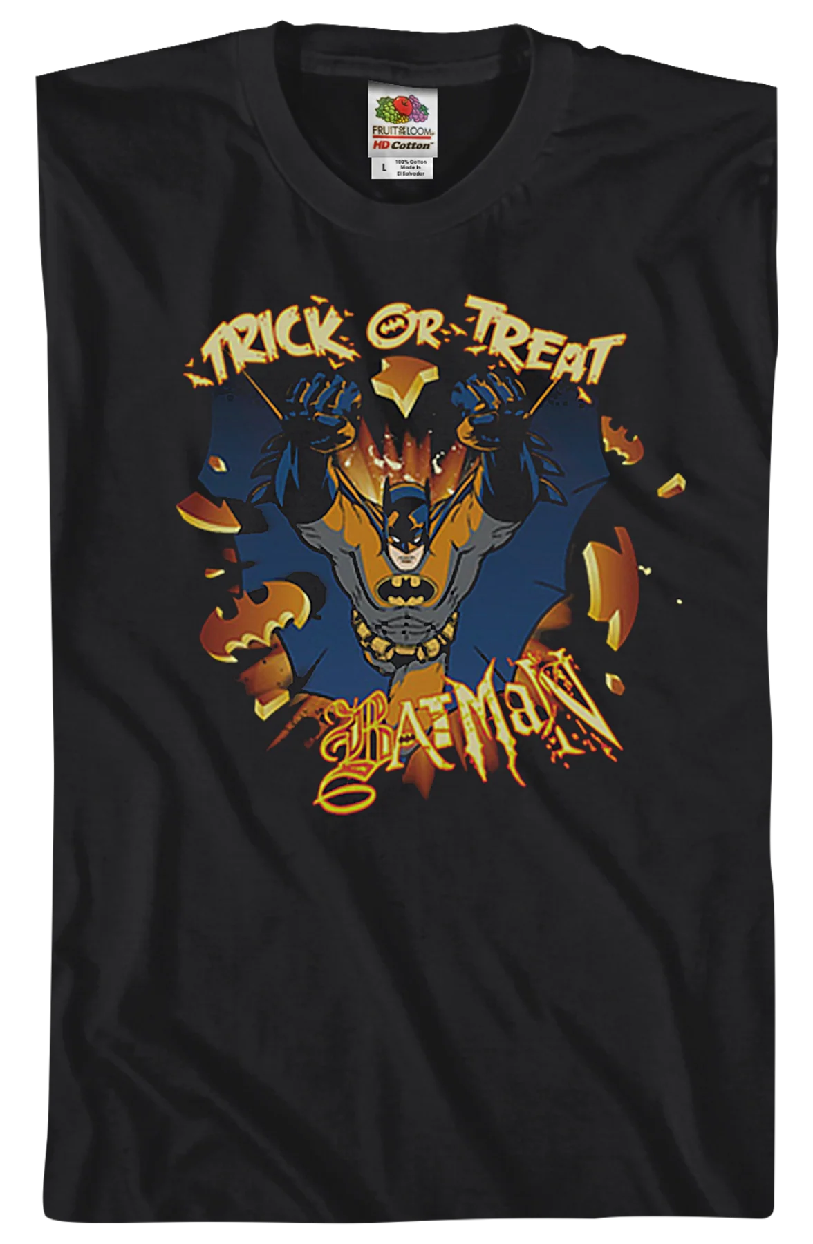 Trick Or Treat Batman T-Shirt - Image 2