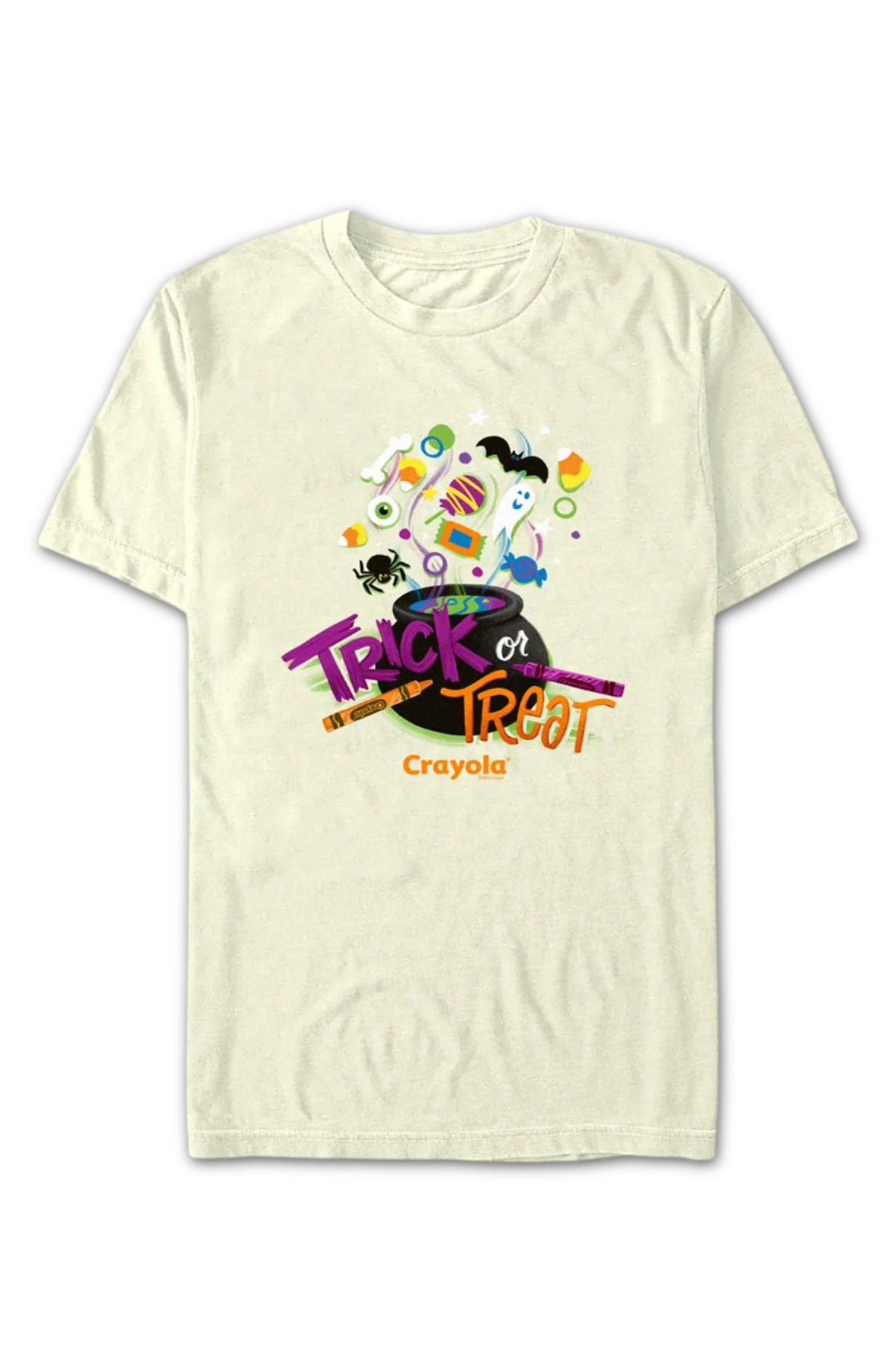 Trick Or Treat Crayola T-Shirt - Image 2