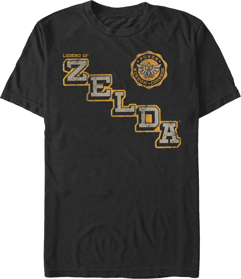 Triforce Badge Legend of Zelda Nintendo T-Shirt