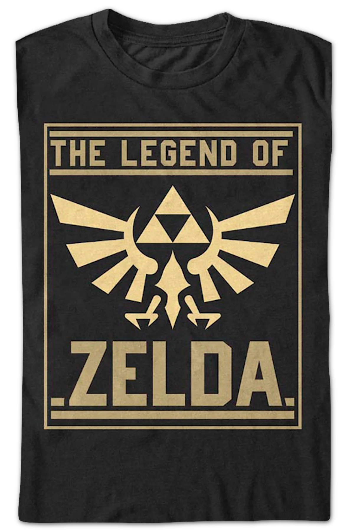 Triforce Box Legend of Zelda Nintendo T-Shirt - Image 2