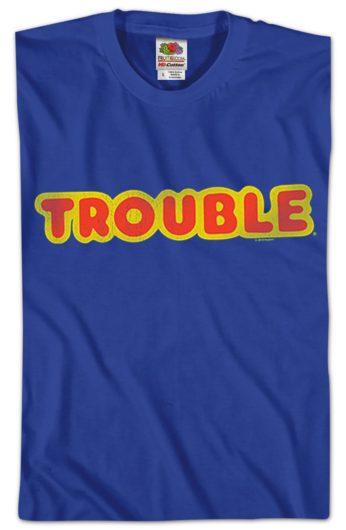 Trouble Logo Hasbro T-Shirt - Image 2