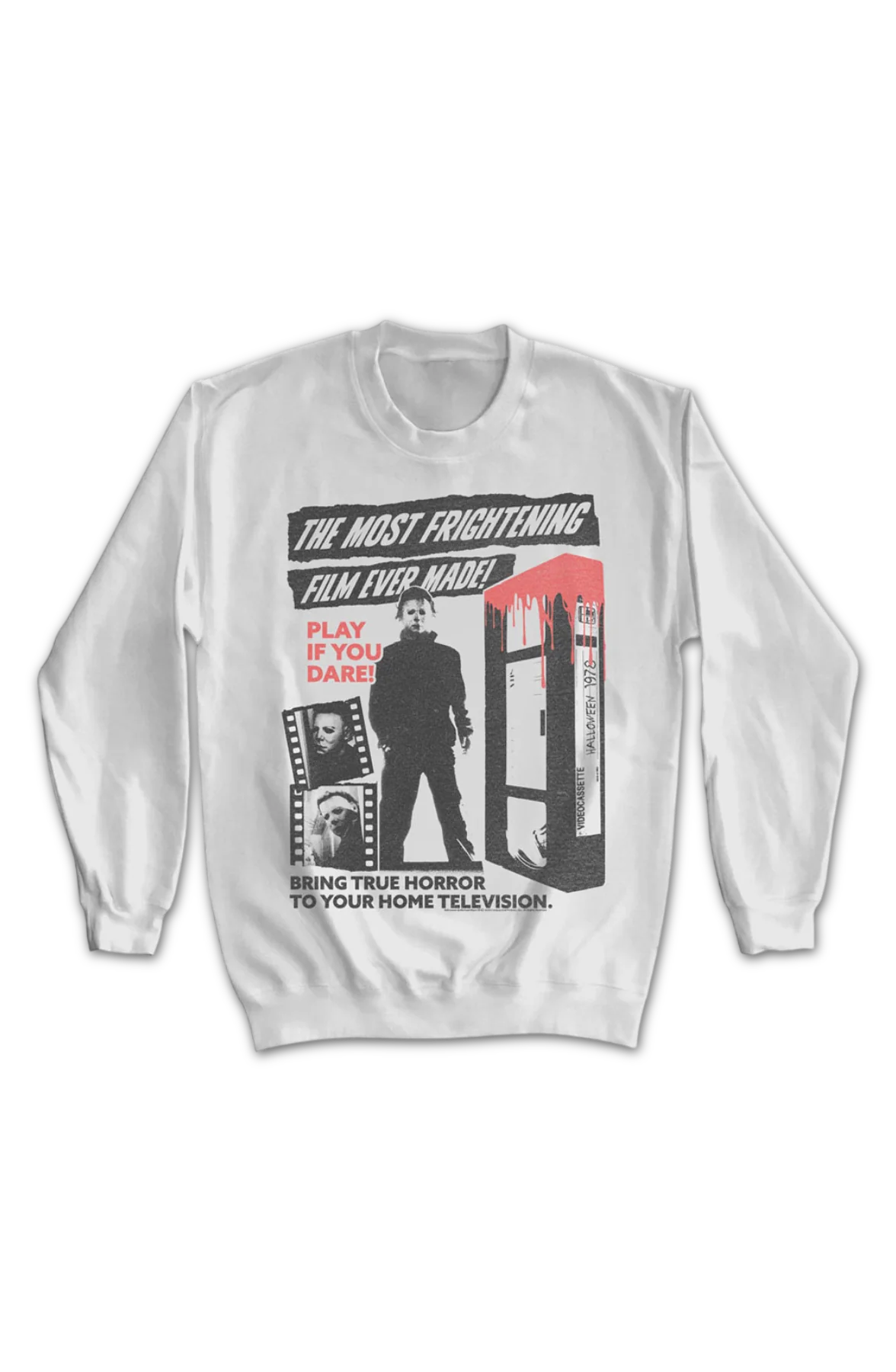 True Horror Halloween Sweatshirt - Image 2