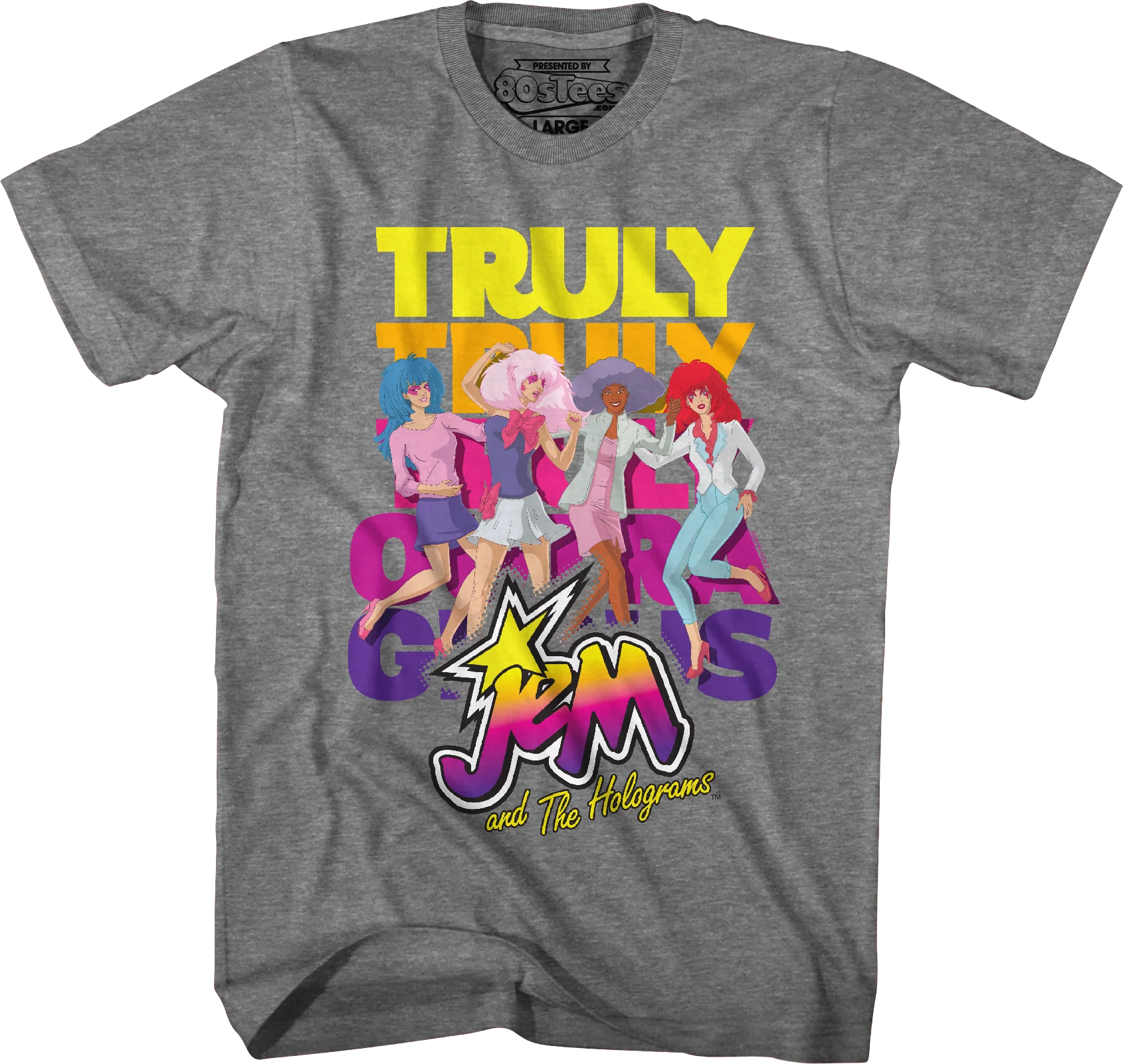 Truly Outrageous Group Pose Jem And The Holograms T-Shirt - Image 20