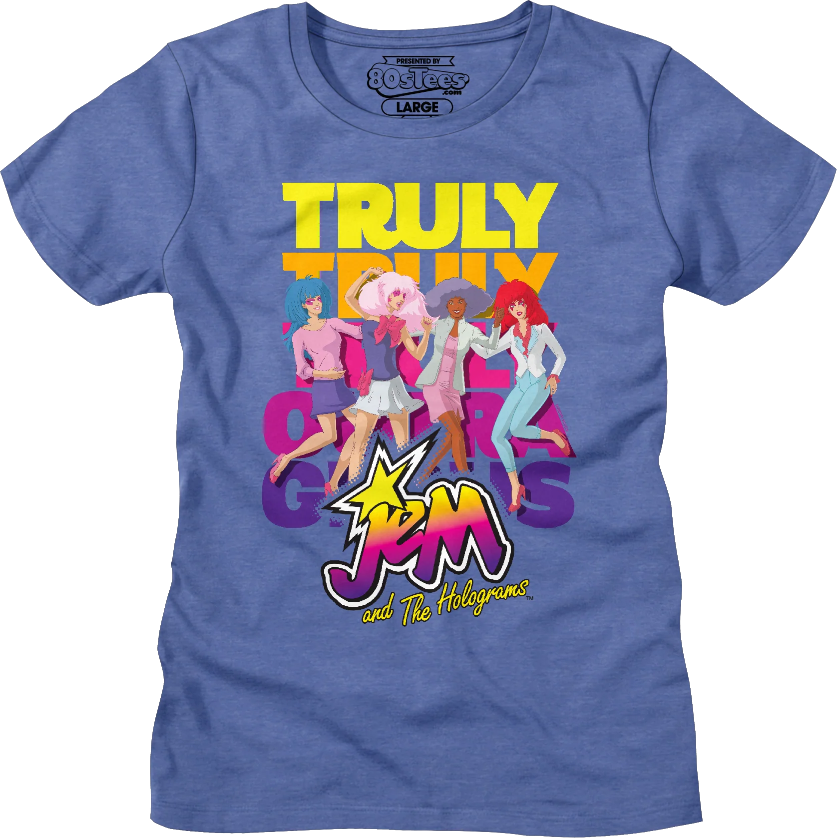 Truly Outrageous Group Pose Jem And The Holograms T-Shirt - Image 29
