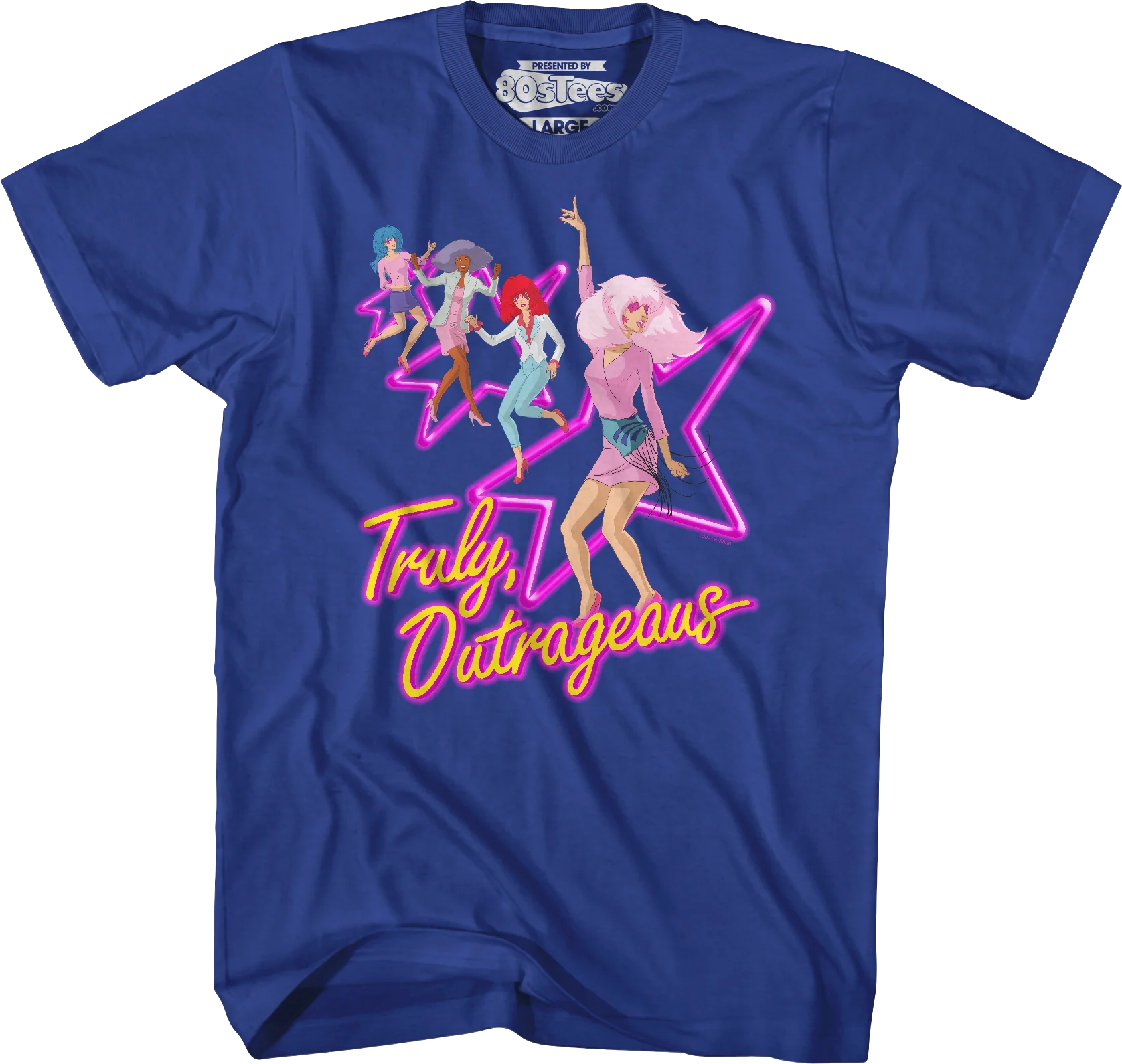 Truly Outrageous Rock Stars Jem And The Holograms T-Shirt - Image 5