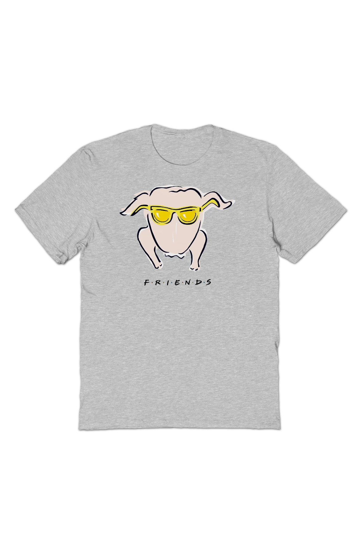 Turkey With Sunglasses Friends T-Shirt - Image 2