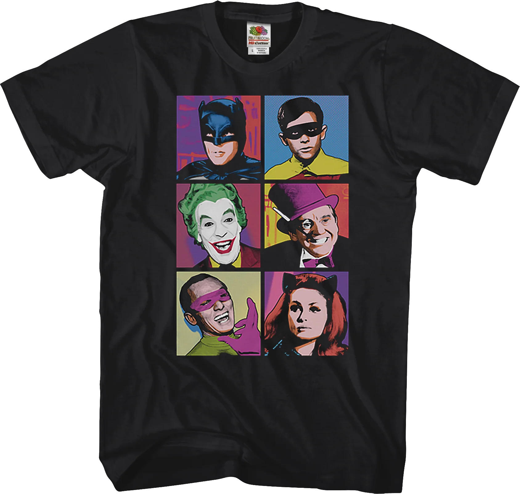 TV Series Pop Art Batman T-Shirt