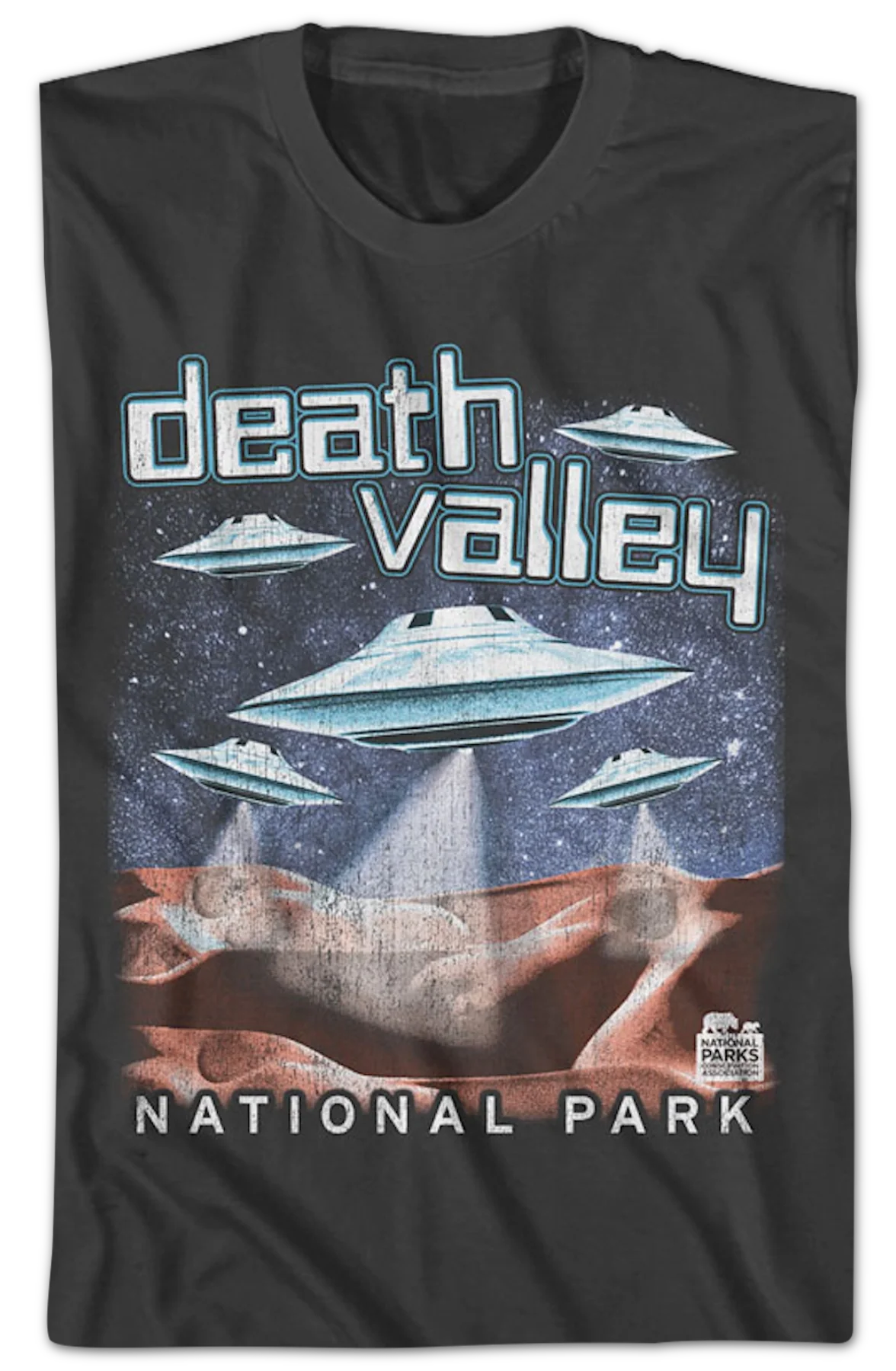 UFOs Death Valley National Park T-Shirt - Image 2