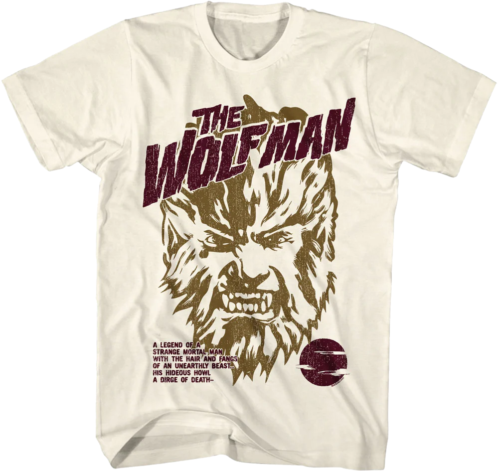 Unearthly Beast Wolf Man T-Shirt
