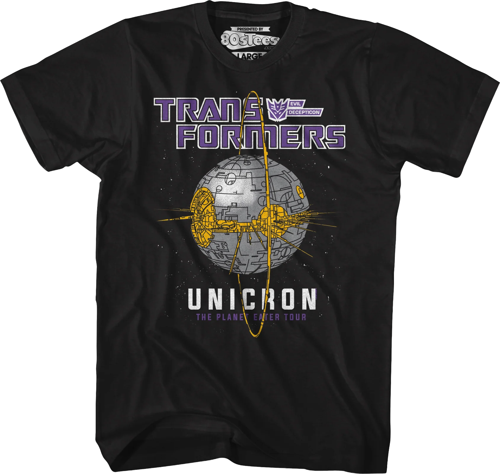 Unicron The Planet Eater Tour Transformers T-Shirt