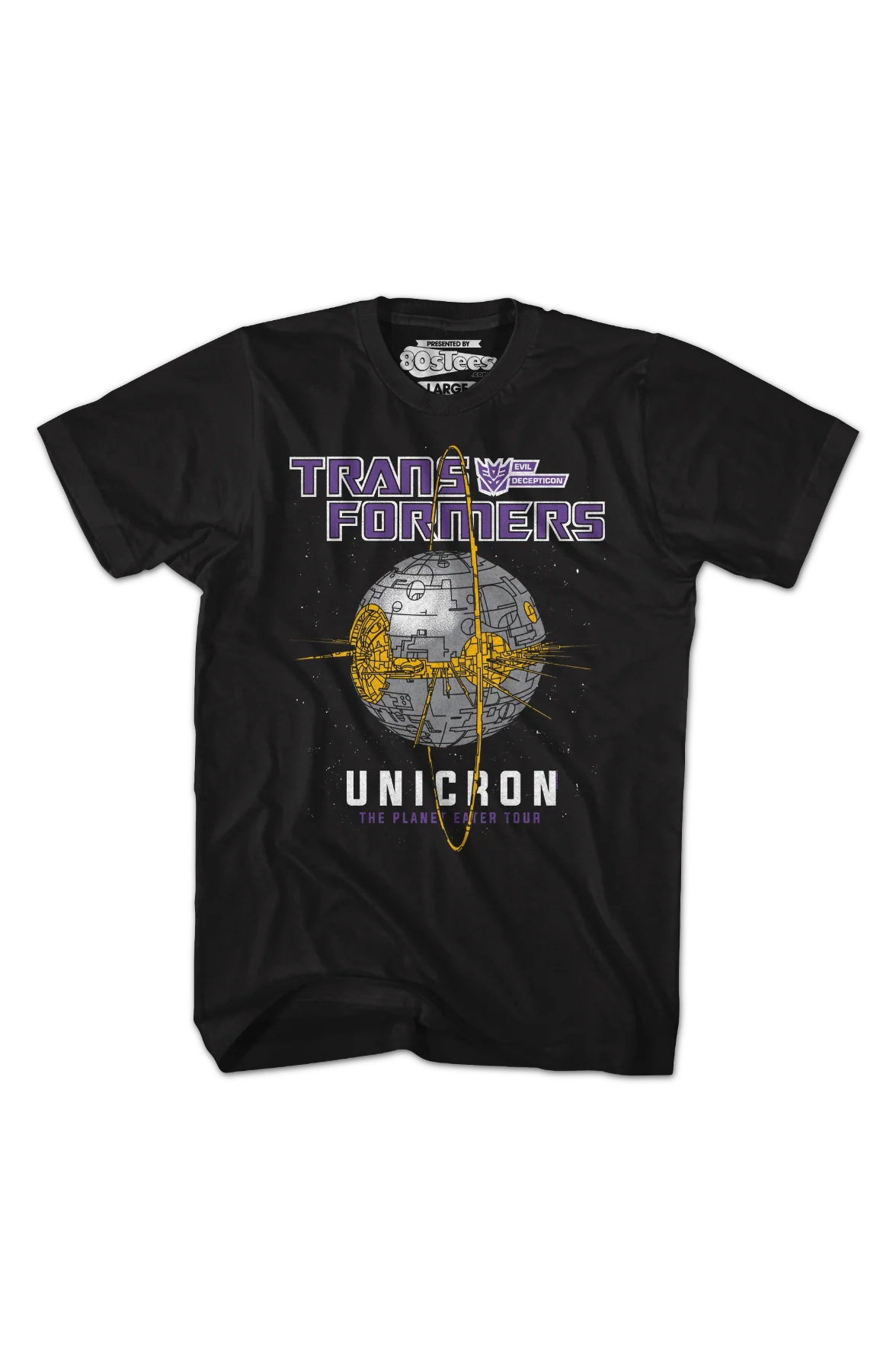 Unicron The Planet Eater Tour Transformers T-Shirt - Image 2